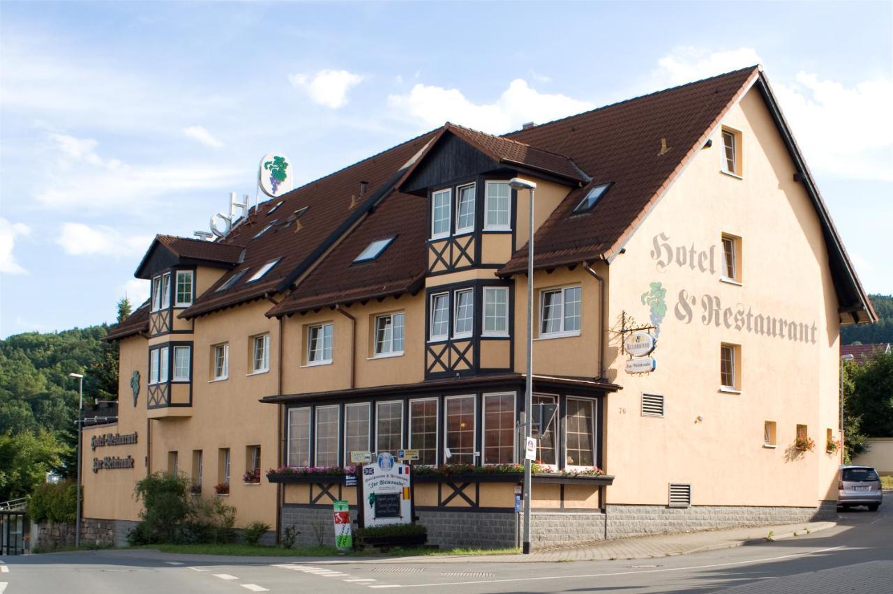 Hotel & Restaurant Zur Weintraube 耶拿 外观 照片